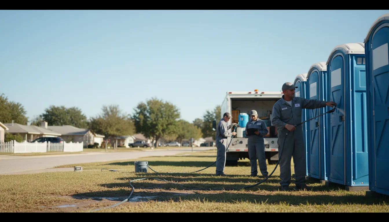 Long-Term Portable Toilet Rental in Adair, OK near me